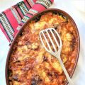 Gratin de blettes sauce Aurore