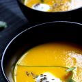 Soupe de carottes au cumin et à l'orange