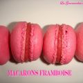 Macarons framboise