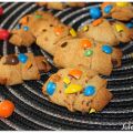 Roulés sablés aux M&M's