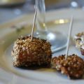Brochette de Saumon au Sésame