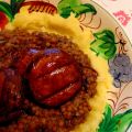  Ragoût de lentilles sur pommes de terre en[...]
