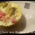 Flans express au brocolis et aux lardons