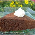 Gâteau fondant au chocolat et à la courgette