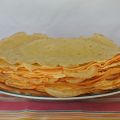 Crêpes à la vanille
