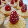 Tartelettes amandines à la framboise