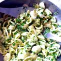 Orecchiette au Pesto de Roquette et d'Amandes