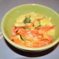 Poulet au lait de coco et curry