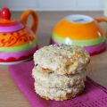Scones rustiques {flocons d'avoine, amandes,[...]