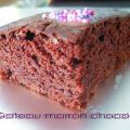 Gateau marron chocolat