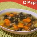 Soupe aux blettes, potiron, carottes et pommes[...]