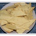 Nacchos maison pour accompagner le chili.