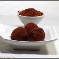 Truffes au chocolat sans oeufs