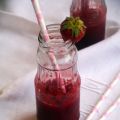 Soupe de fraises à la menthe