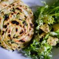  Petits pains plats tressés aux oignons verts[...]