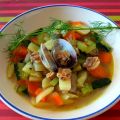Bouillon côtier aux palourdes ou aux coques