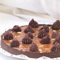 Tarte au caramel & au chocolat pour Pâques