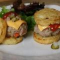 Mini-hamburgers de röstis et steaks hachés[...]