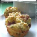 Muffins cheddar et jambon, Recette Ptitchef