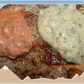 Entrecôte aux deux sauces : sauce béarnaise et[...]
