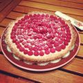 Tarte aux framboises