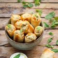 Mes cigares à la feta et aux herbes