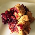 Crumble aux mûres . . .