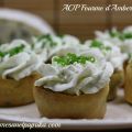 Cupcakes salés Poire Noix et Fourme d'Ambert