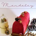 Mandalay - Bûche de Noël 2019 -