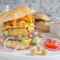 Burgers d'automne aux steaks de pois chiches