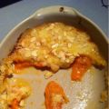 Crumble aux abricots à la lavande