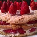 Fraisier à ma façon