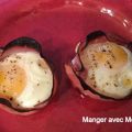 oeufs, jambon et fromage en coupelle