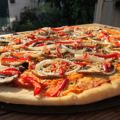 Pizza aux champignons