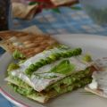 Millefeuille ricotta petit pois et menthe (FR)