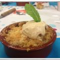 Crumble pomme-poire à la cannelle