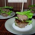 Mini-hamburgers (sans pain), Recette Ptitchef