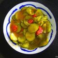 Salade de concombres à l'asiatique