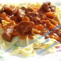 Bœuf lardons,tomates et carottes
