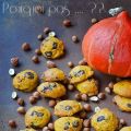Cookies potimarron / chocolat / noisettes