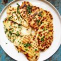 Easy Flatbreads par Jamie (Garlic Flatbreads)