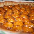 Tarte fondante aux mirabelles