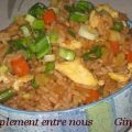 Riz frit aux légumes