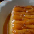 Semolina cake with pears