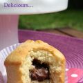 Petits gâteaux au yaourt & cœur de Nutella