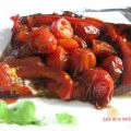 Tatin aux tomates cerise, poivron et caramel de[...]