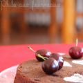 Gâteau moelleux chocolat & cerises