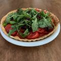 Tarte aux tomates fraîches italiennes Roma