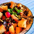 

Panzanella à l'aubergine


