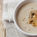 Velouté de champignons à la Vache qui rit